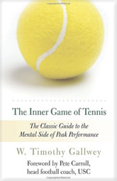 capa do livro The Inner Game of Tennis de Tim Gallwey