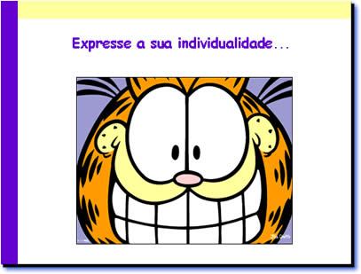 Pensamentos de Garfield para uma vida Feliz - Mensagem Motivacional em power point