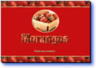 Coma os morangos - Mensagem motivacional em pps