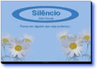 O poder do silêncio - Mensagem motivacional para refletir power point para motivar