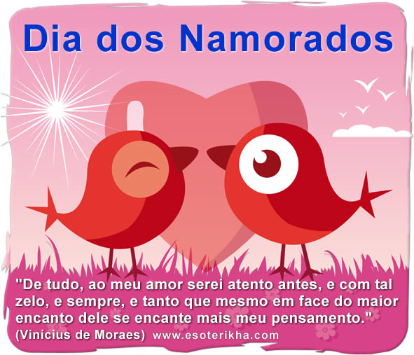 Dia dos namorados, frases, mensagens e vídeos de amor