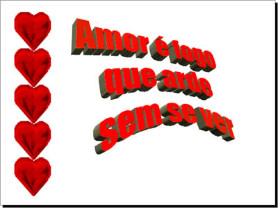 mensagens de amor de camões em slides