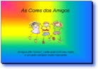 slide sobre amigos e suas cores