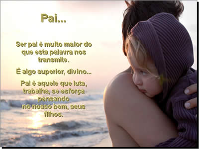 mensagem para emocionar o pai no dia dos pais