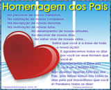 mensagens de dia dos pais em slides