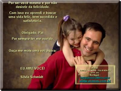 mensagem de filha adotiva para o dia dos pais