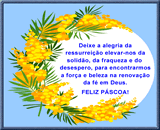 mensagens de feliz páscoa para facebook
