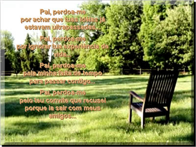 mensagem de perdão para dia dos pais