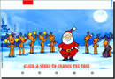 Papai Noel interativo - Mensagem em Slides Powerpoint