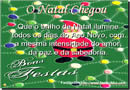 Cartão de Natal Virtual - O Natal Chegou para iluminar
