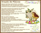 mensagem com oração da páscoa para redes sociais