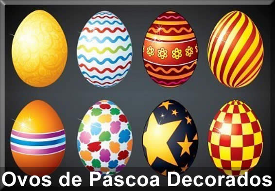 ovos de pascoa decorados
