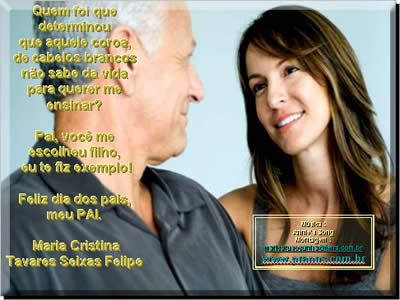 mensagem para um pai de familia dia dos pais