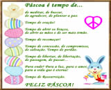 texto com mensagem de páscoa para facebook