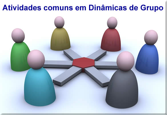 atividades comuns em dinamicas de grupo e seleção de pessoal