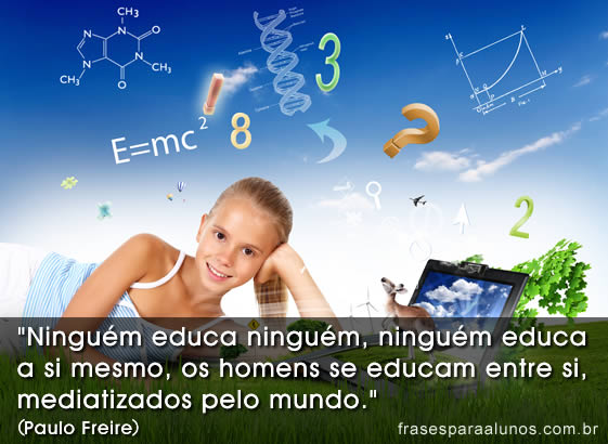 frases para aluno do ensino fundamental