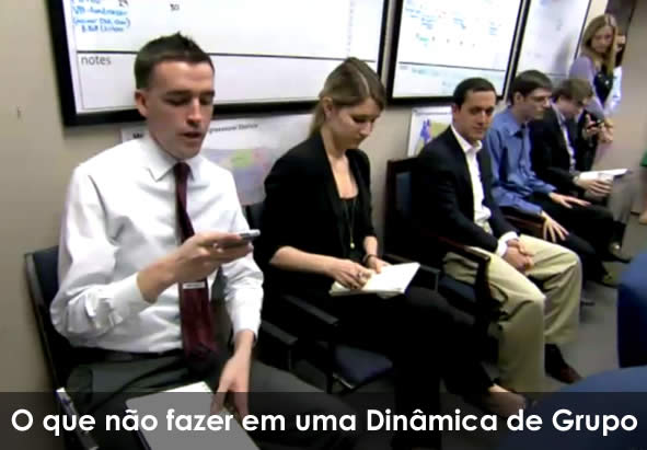o que não fazer em uma dinamica de grupo