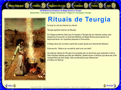 rituais de teurgia