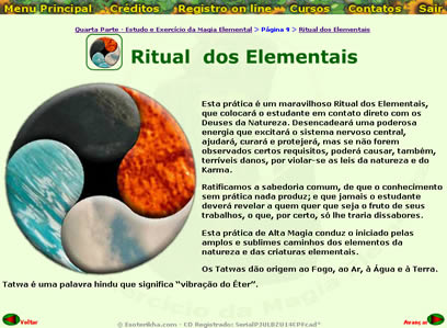 rituais de magia elemental