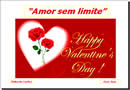 Amor sem limite - Mensagem para o dia de São Valentim - com música no slide