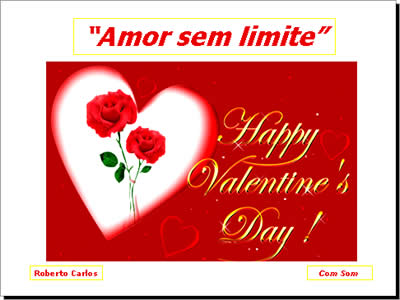amor sem limite, mensagem para dia de Sao Valentim