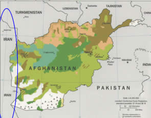 Afeganistão e o Golfo Persico