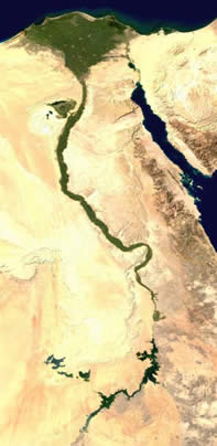 Rio Nilo Satelite
