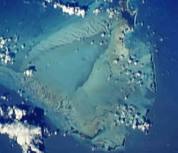 Triangulo das Bermudas Foto de Satelite