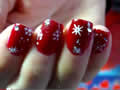 decoração de unhas para o natal