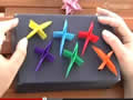 como fazer origami de natal