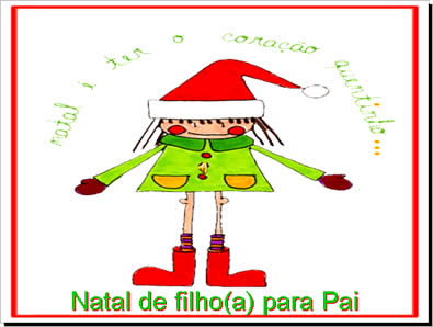 mensagens de natal de filhos para pais