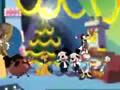 Mensagem de Natal com os personagens da Disney