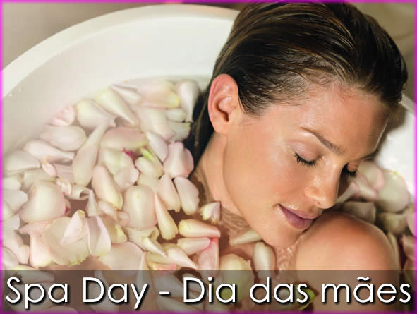 dar um spa day de presente para o dia das mães
